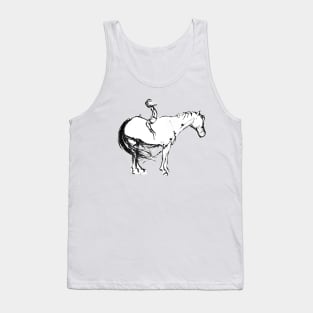 Country In My Soul - Boy on his horse Tank Top